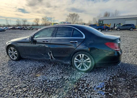 2018 Mercedes-Benz C 300 from USA, damaged, VIN 55SWF4JB9JU272600